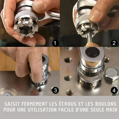 Douille universelle adaptative (kit de 3 pièces)